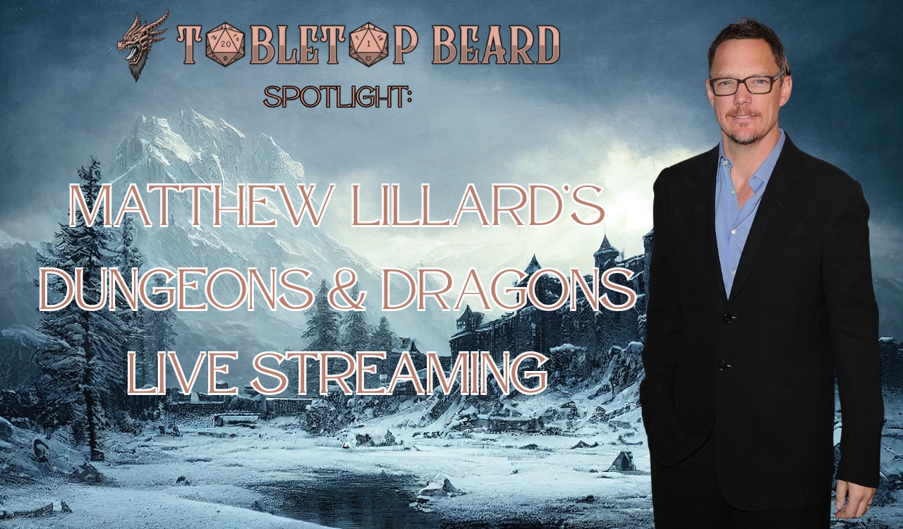 You are currently viewing Spotlight – Matthew Lillard’s Dungeons and Dragons Live Streaming