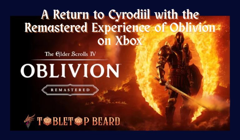 Read more about the article A Return to Cyrodiil with the Remastered Experience of Oblivion on Xbox