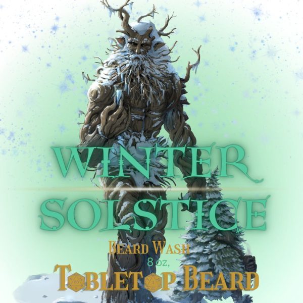 Winter Solstice Beard Wash - Winter Mint & Pine