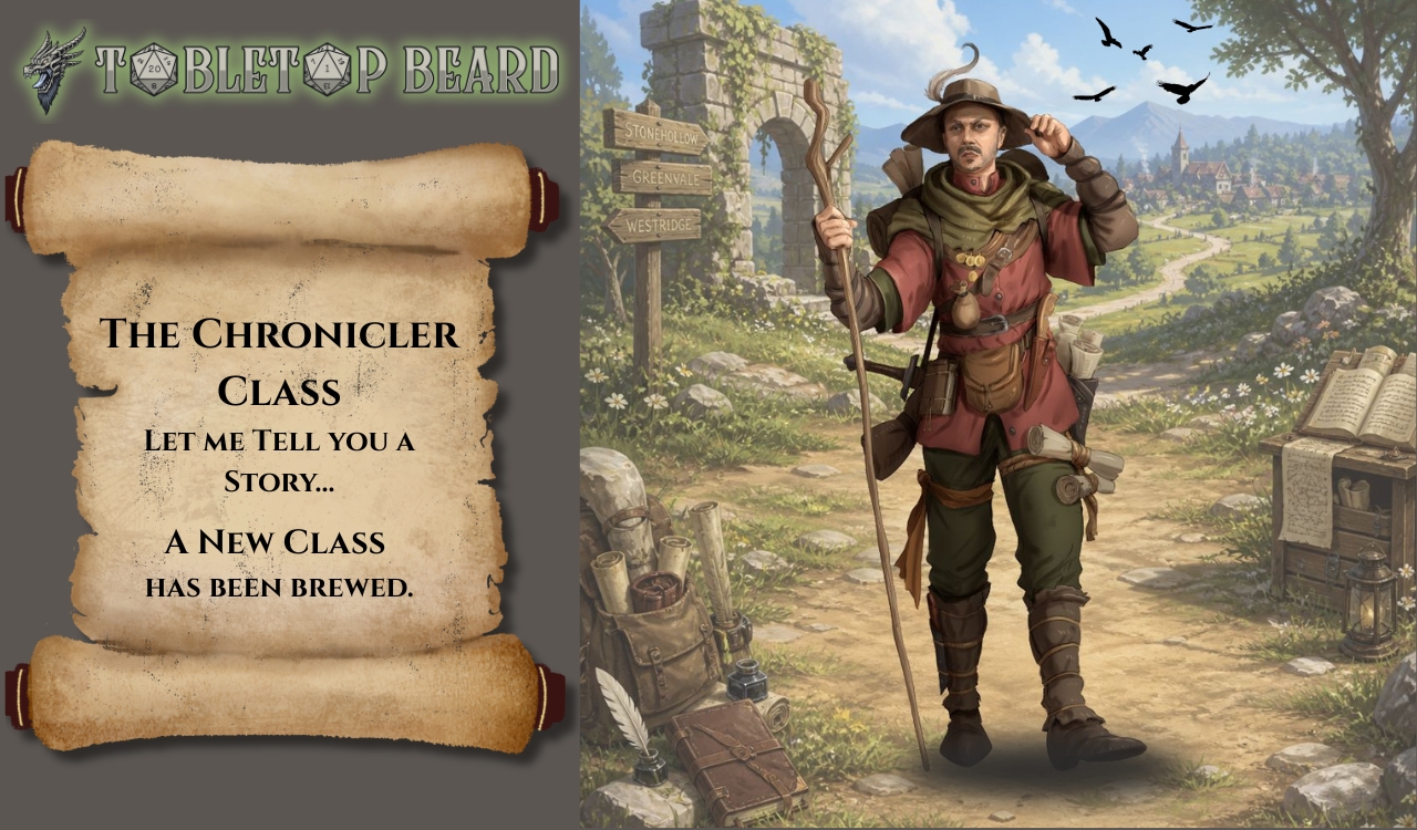 You are currently viewing The Chronicler Class – Let me Tell you a Story…